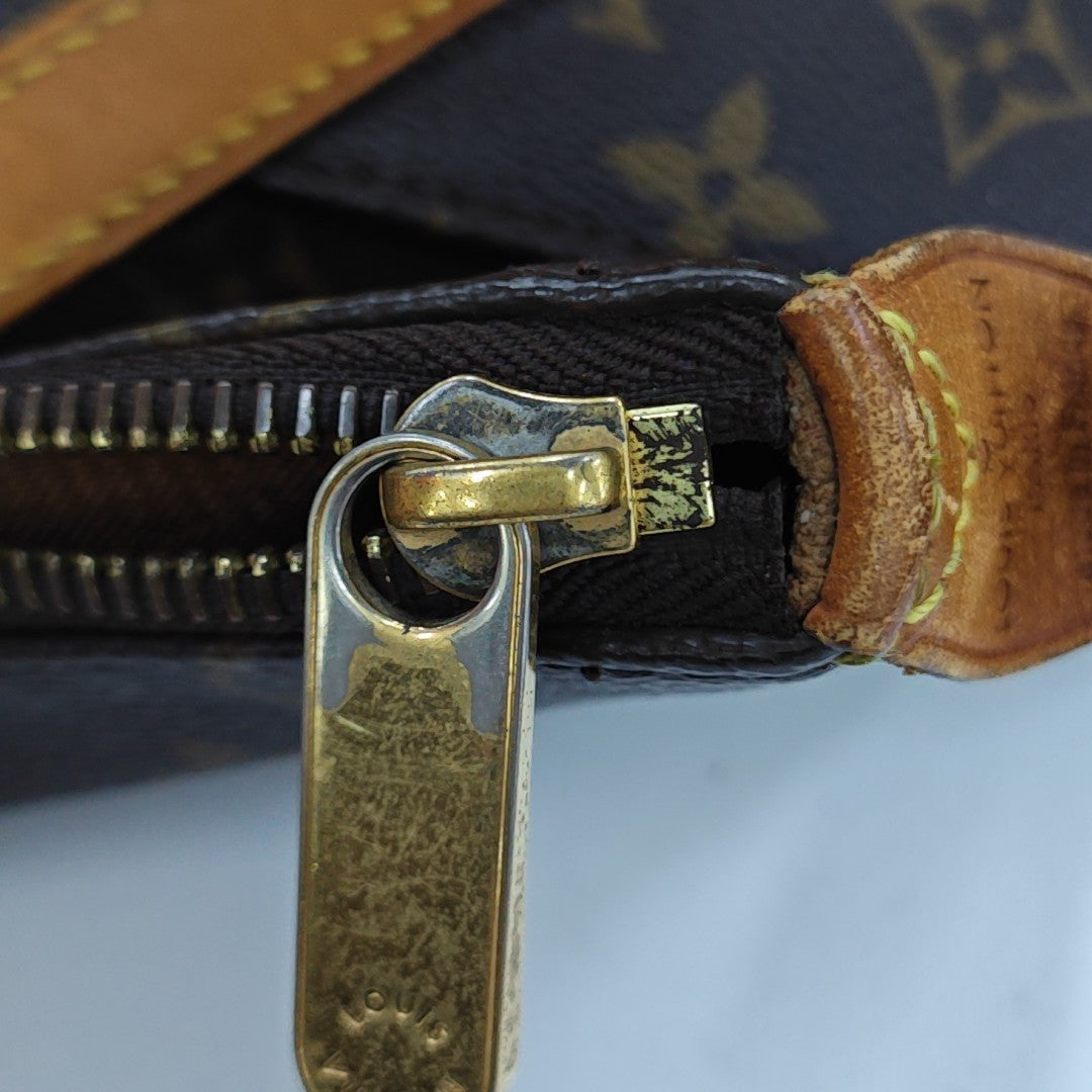 TOTALLY Monogram Coated Canvas Brown