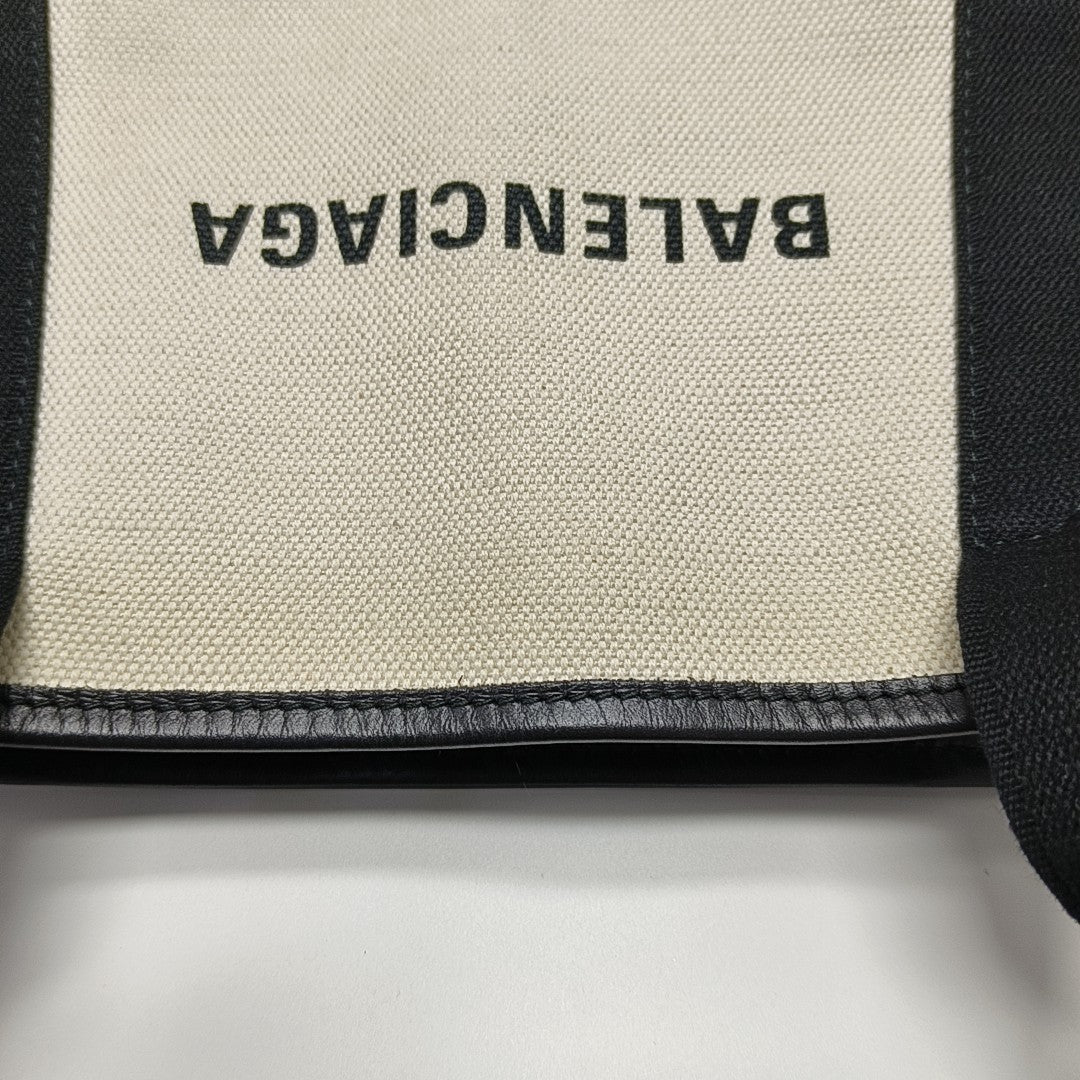 Navy Mini Canvas White