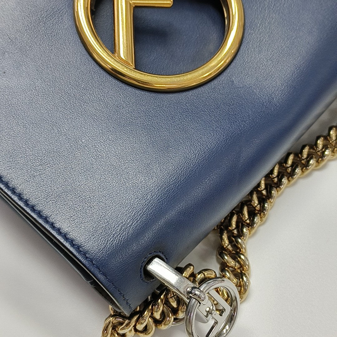 Kan I F Small Calfskin Blue
