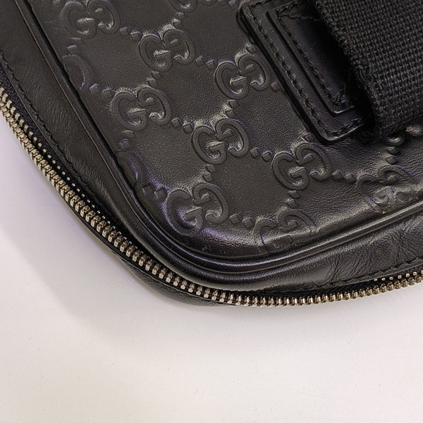 Monogram Calfskin Top Handle Bag Black