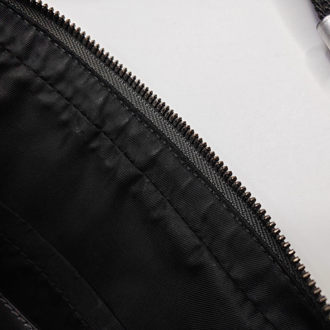 TRIO Monogram Calfskin Gray