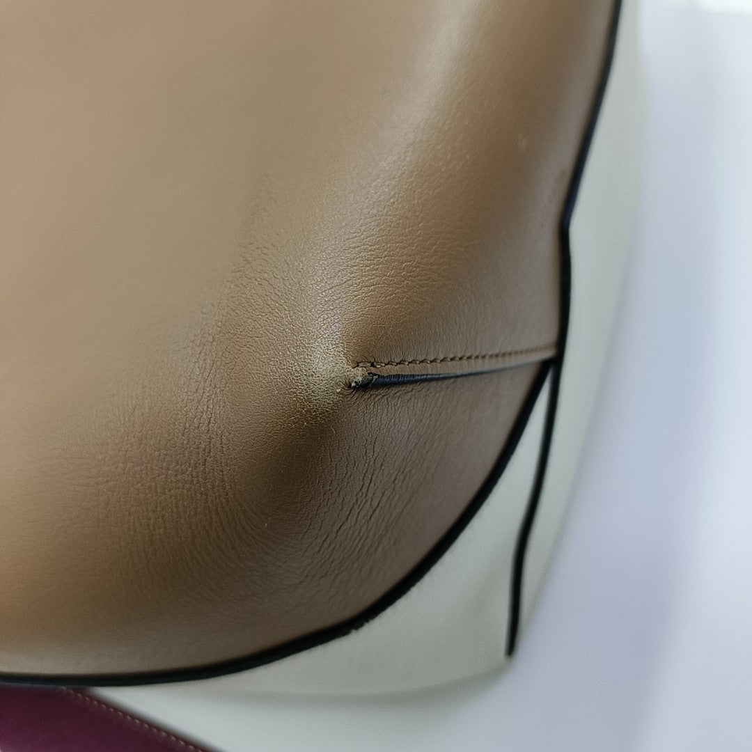 TWISTED CABAS Small Calfskin Multicolor