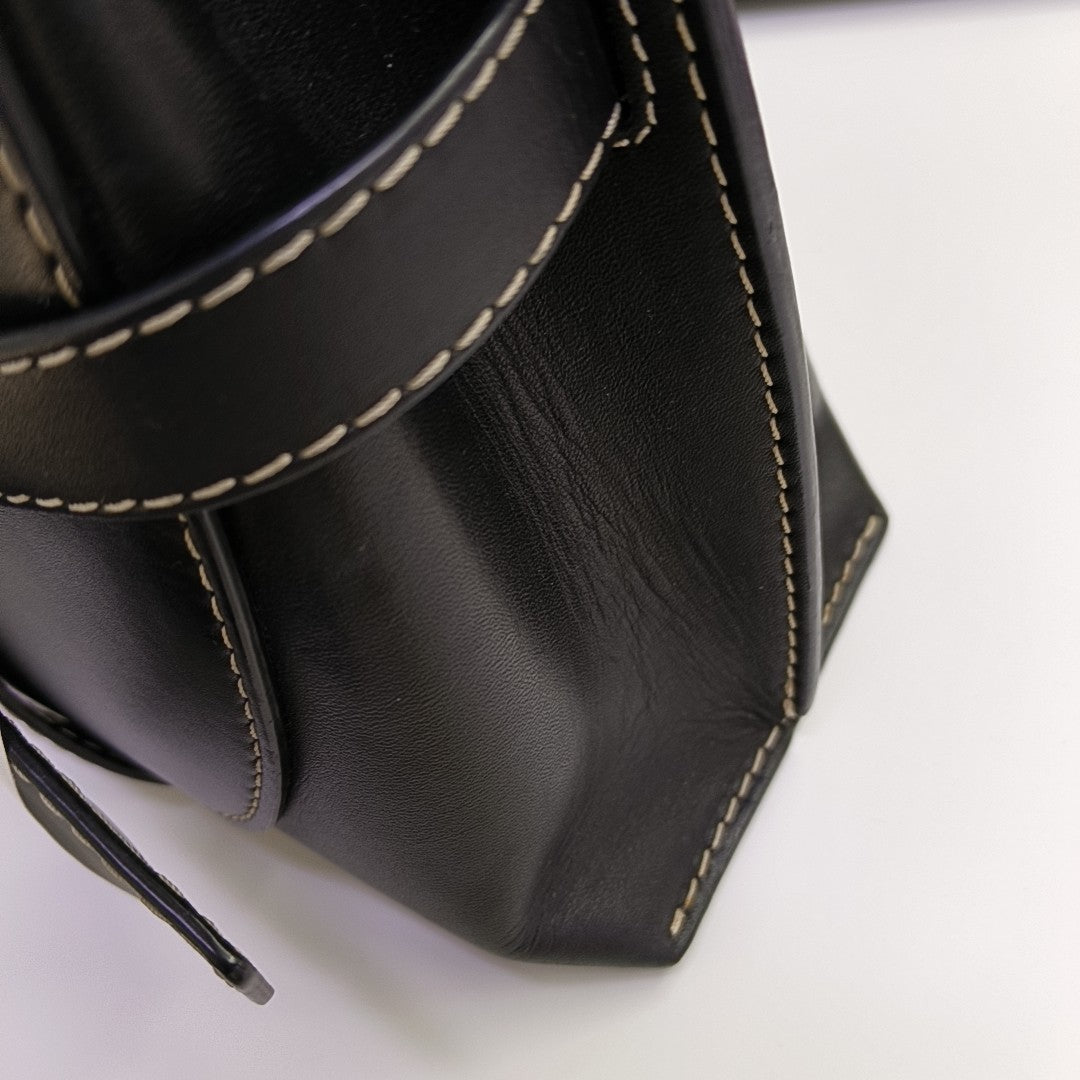 Gate Mini Calfskin Black