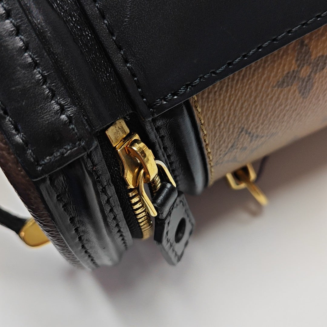 CANNES PM Monogram Coated Canvas Brown