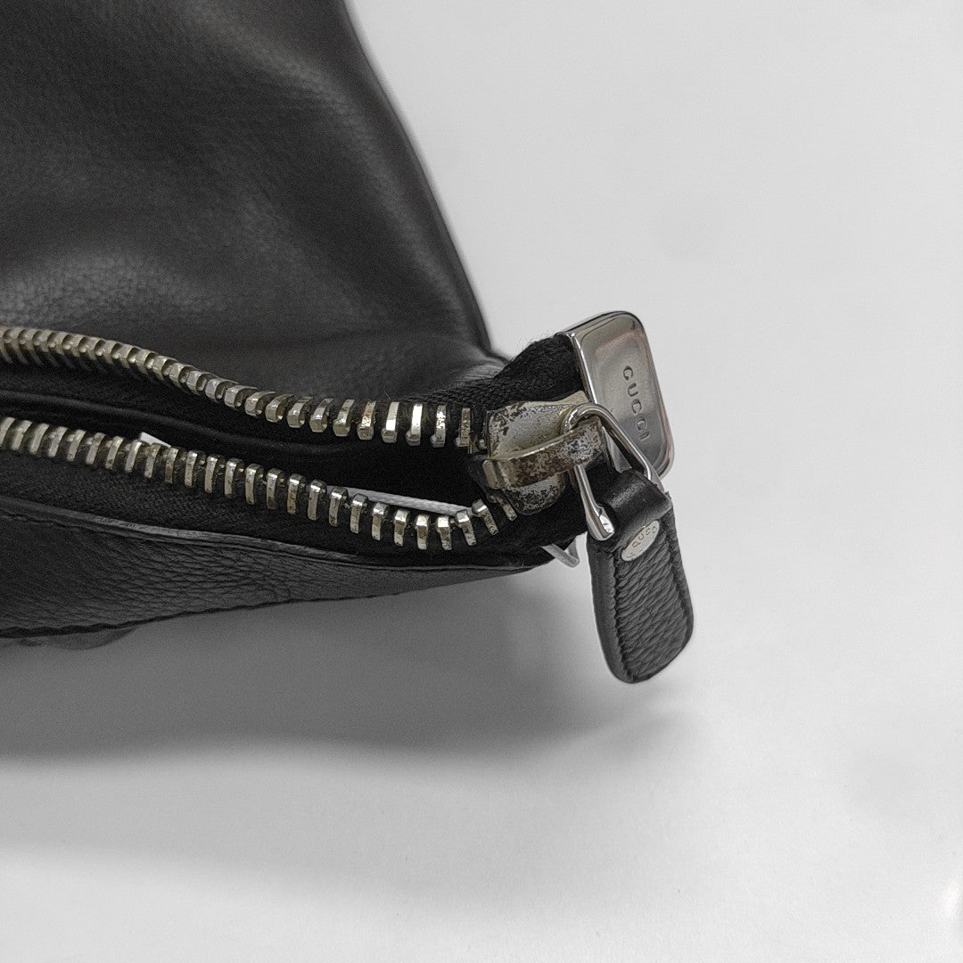 Calfskin Shoulder Bag Brown