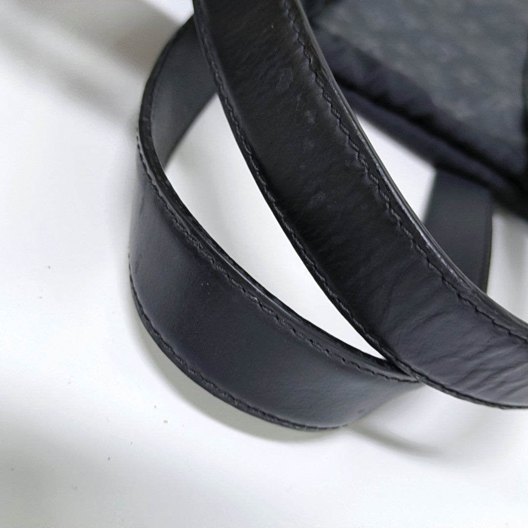 Monogram Coated Canvas Black
