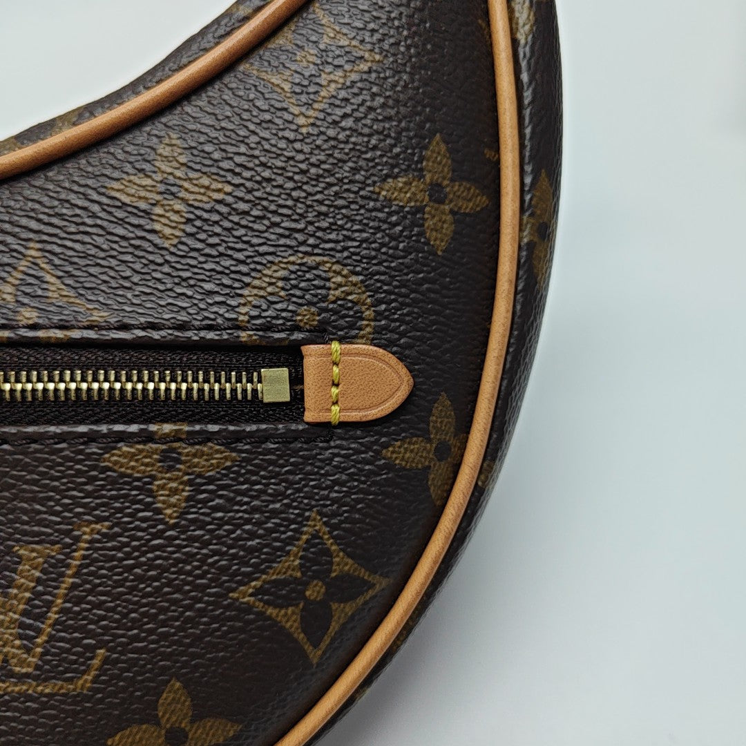 LOOP Monogram Coated Canvas Brown