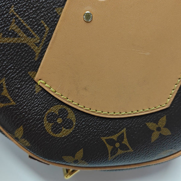BOITE CHAPEAU MM Monogram Coated Canvas Brown