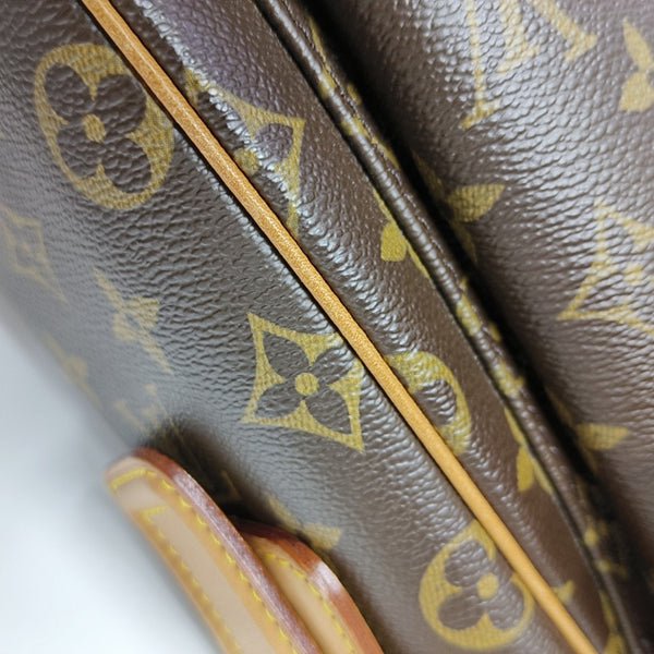 VIVA CITE Monogram Coated Canvas Brown