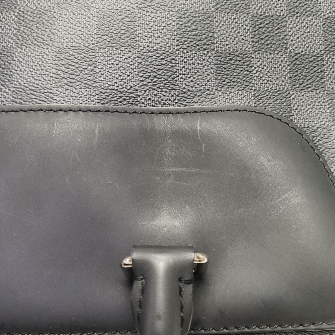 PORTE-DOCUMENTS Damier Graphite Coated Canvas Black