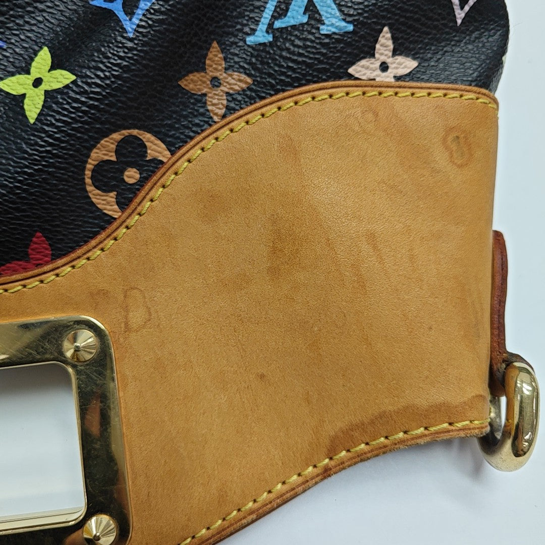 LV × TM JUDY Monogram Coated Canvas Black