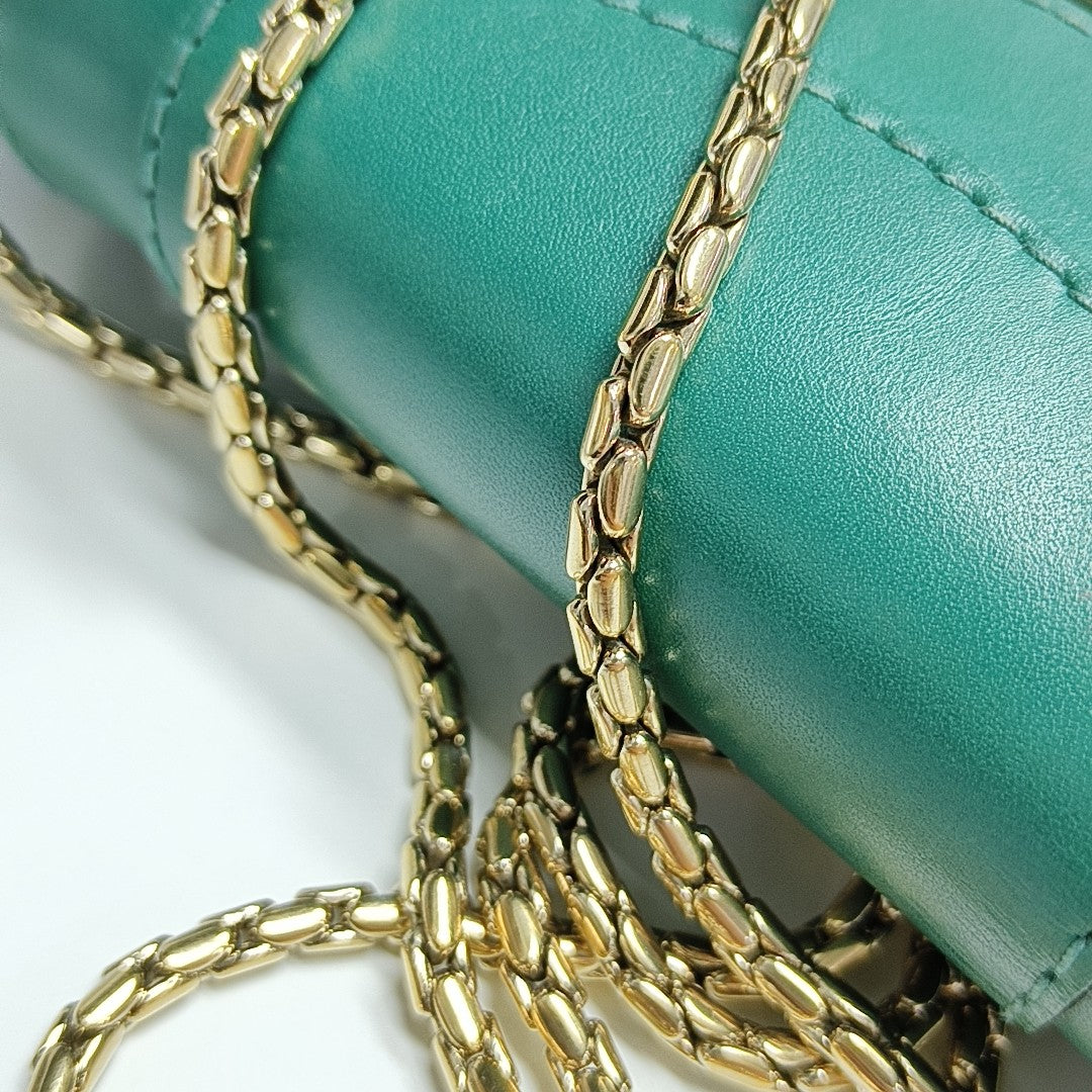 SERPENTI FOREVER Small Calfskin Green