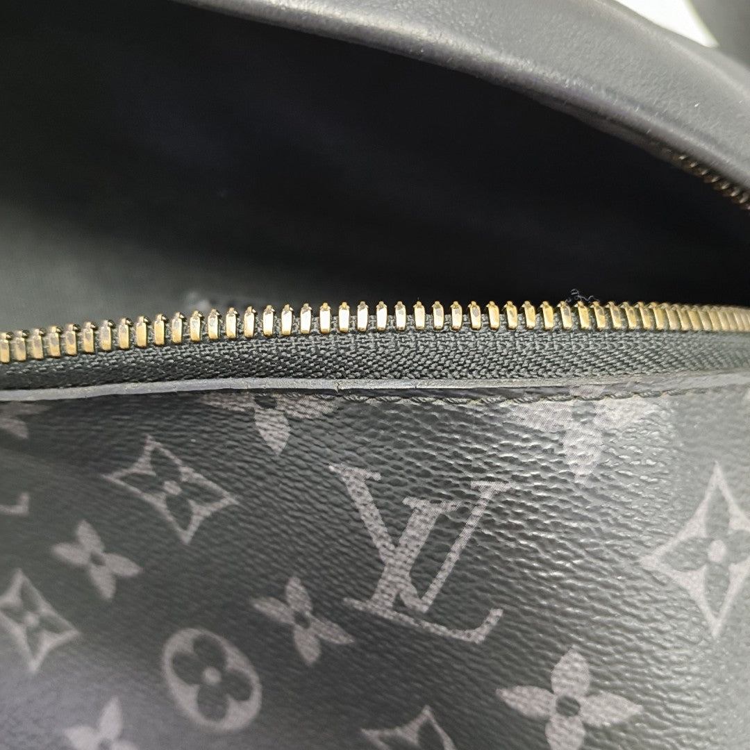 DISCOVERY Monogram Coated Canvas Black