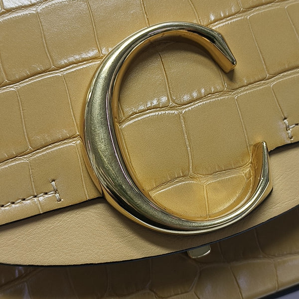 Chloé C Calfskin Yellow