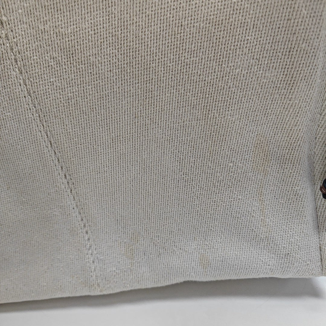 Cushion Small Canvas White