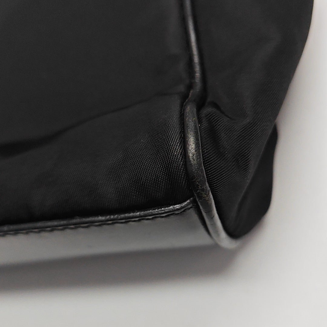 Nylon Tote Bag Black