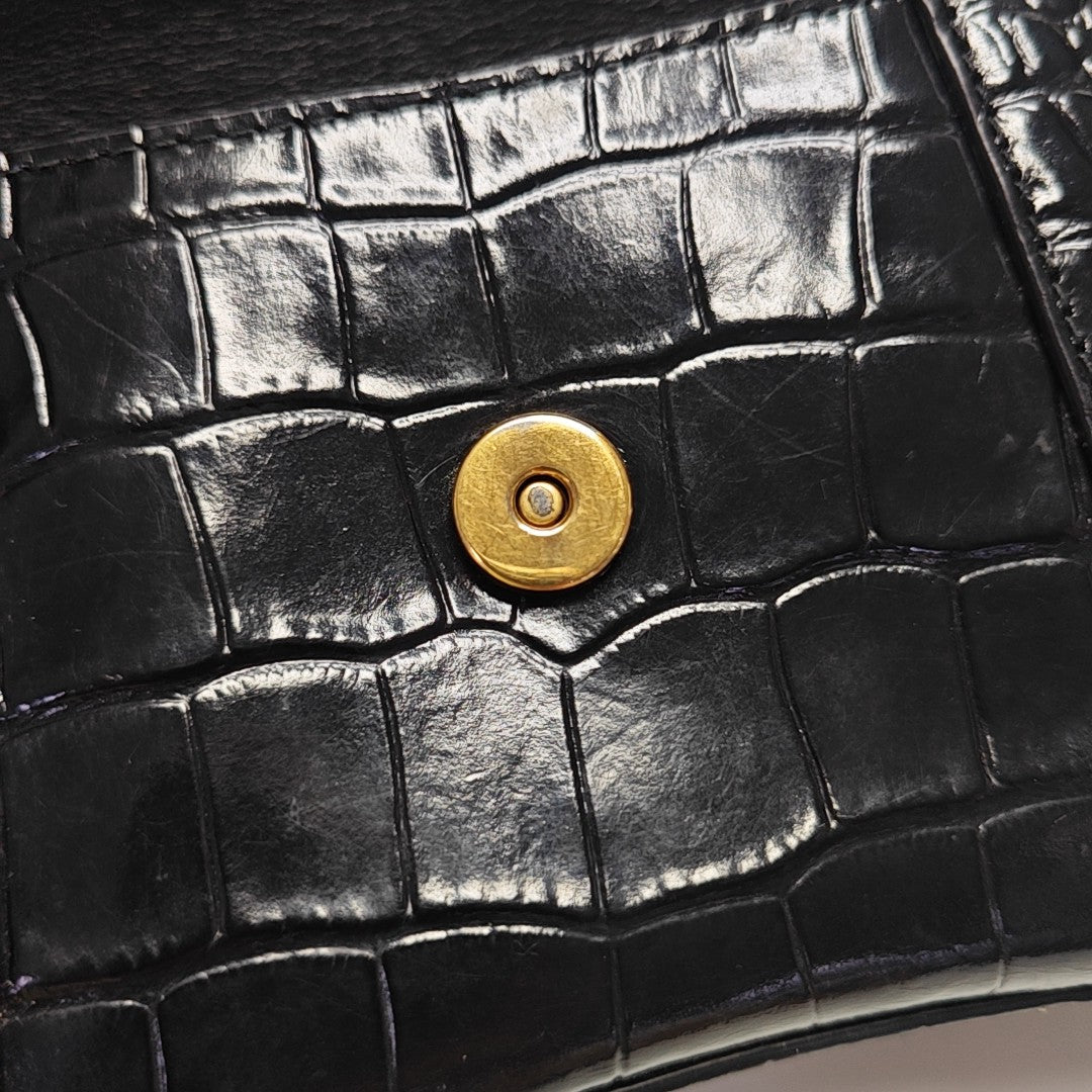 Hourglass XS Calfskin Black