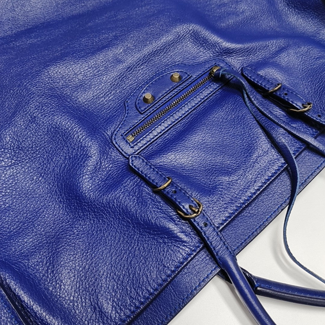 Papier Calfskin Blue