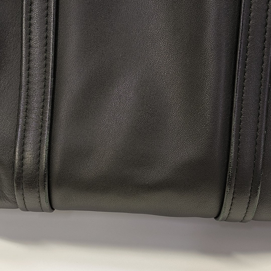 Bazar Calfskin Black