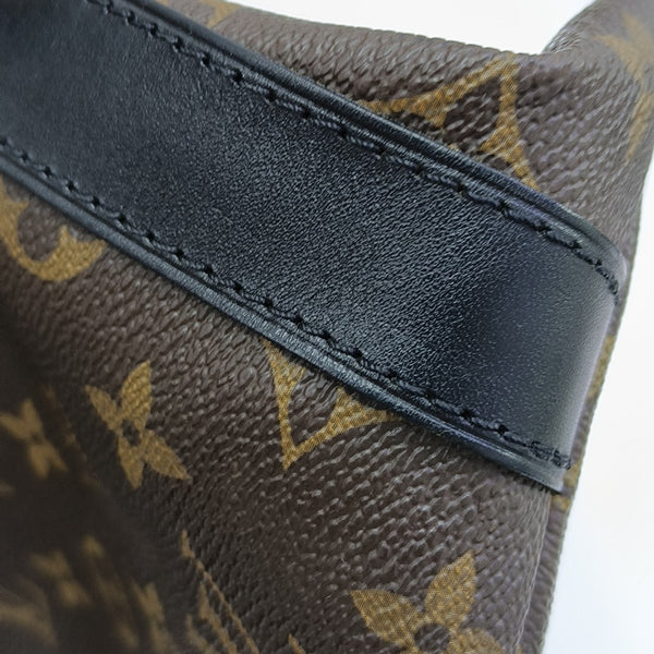 KITAN Monogram Coated Canvas Brown