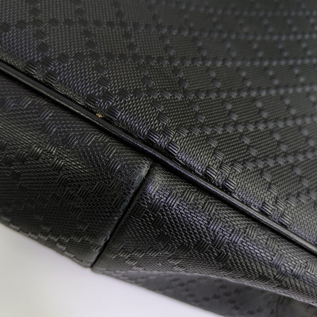 Calfskin Shoulder Bag Black