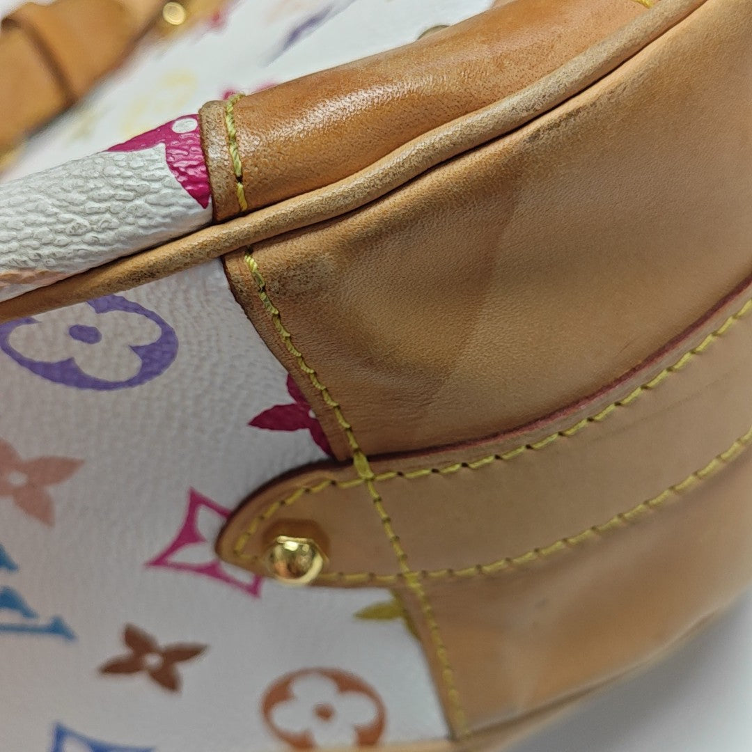 LV × TM GRETA Monogram Coated Canvas White