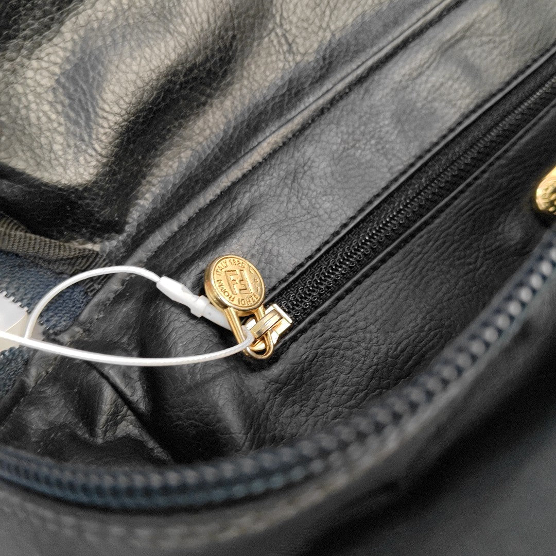 Nylon Crossbody Bag Blue