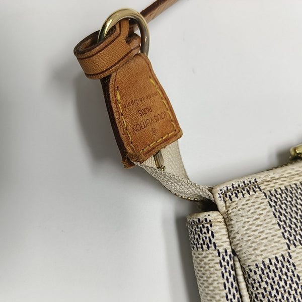 ACCESSOIRES GM Damier Azur Coated Canvas White