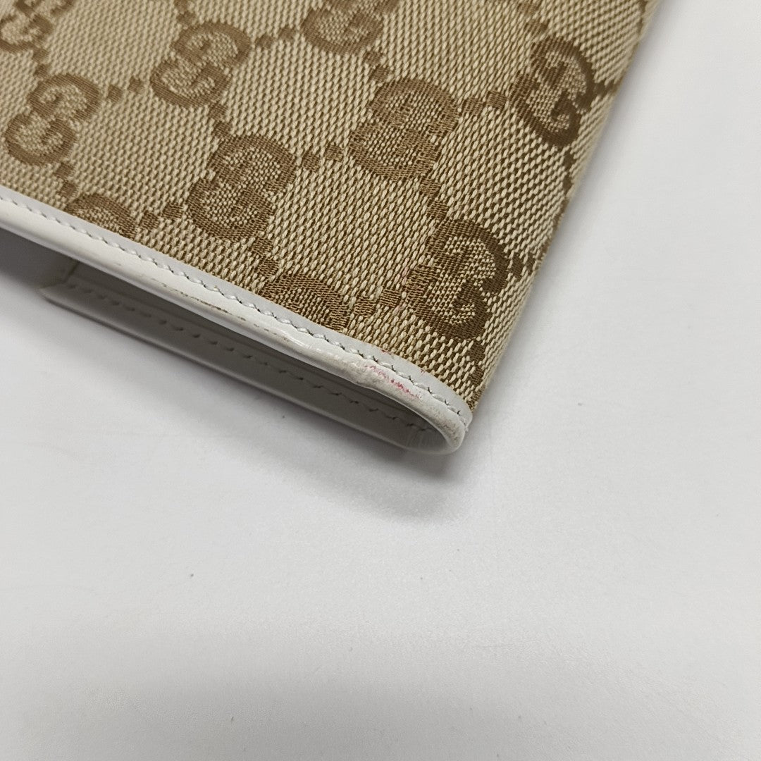 Monogram Canvas Wallet Beige