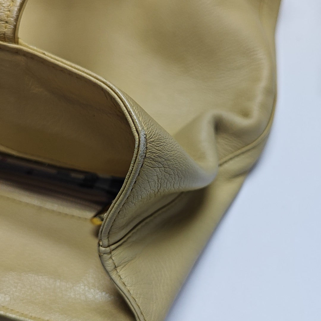 Calfskin Medium Yellow
