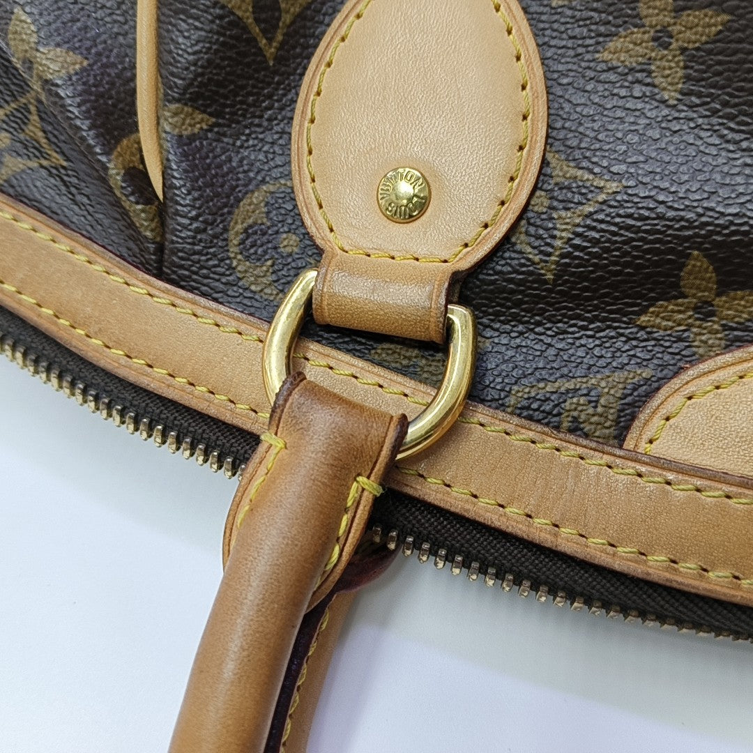 TIVOLI PM Monogram Coated Canvas Brown