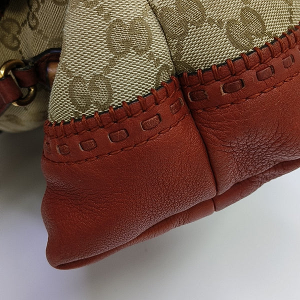 Monogram Canvas Tote Bag Beige
