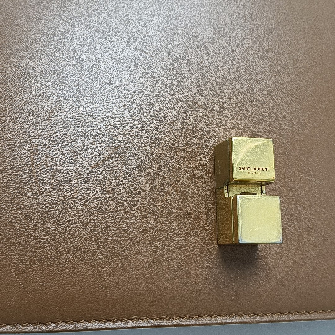CARRE Calfskin Brown