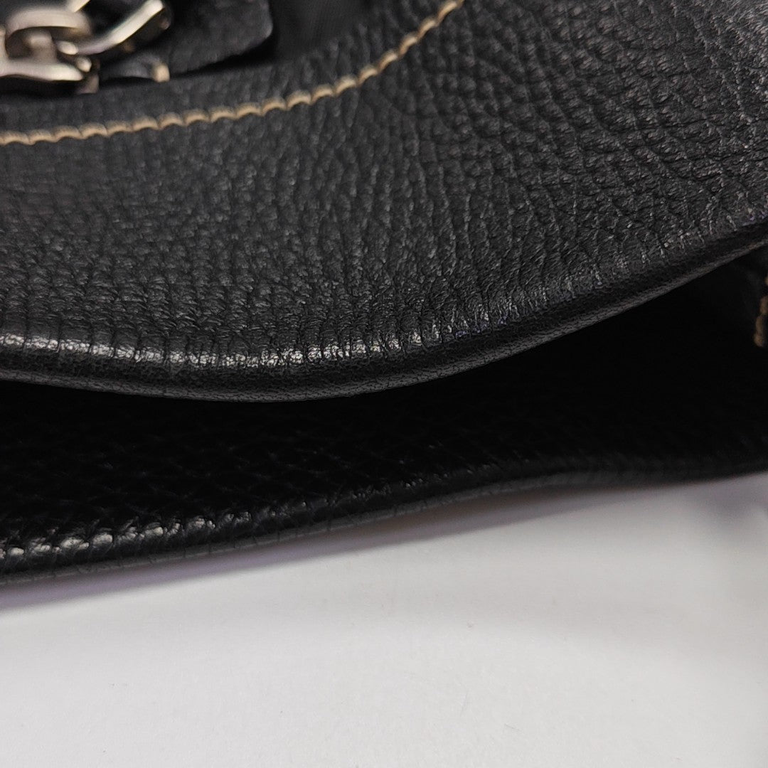 Nylon Bucket Bag Black