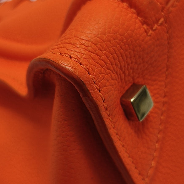 LUGGAGE Mini Calfskin Orange
