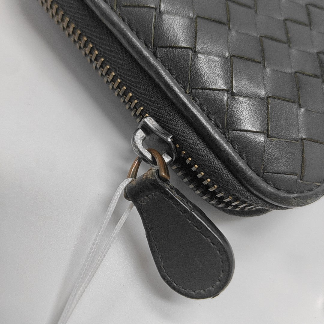 Calfskin Wallet Gray