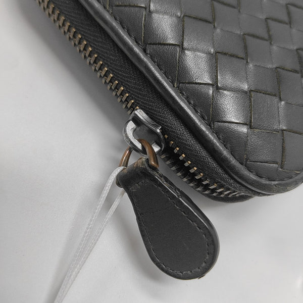 Calfskin Wallet Gray