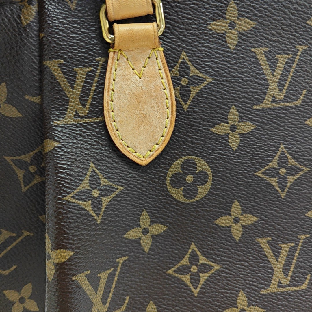 TURENNE Monogram Coated Canvas Brown