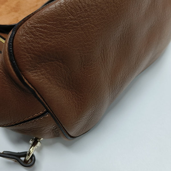 Faye Mini Calfskin Brown