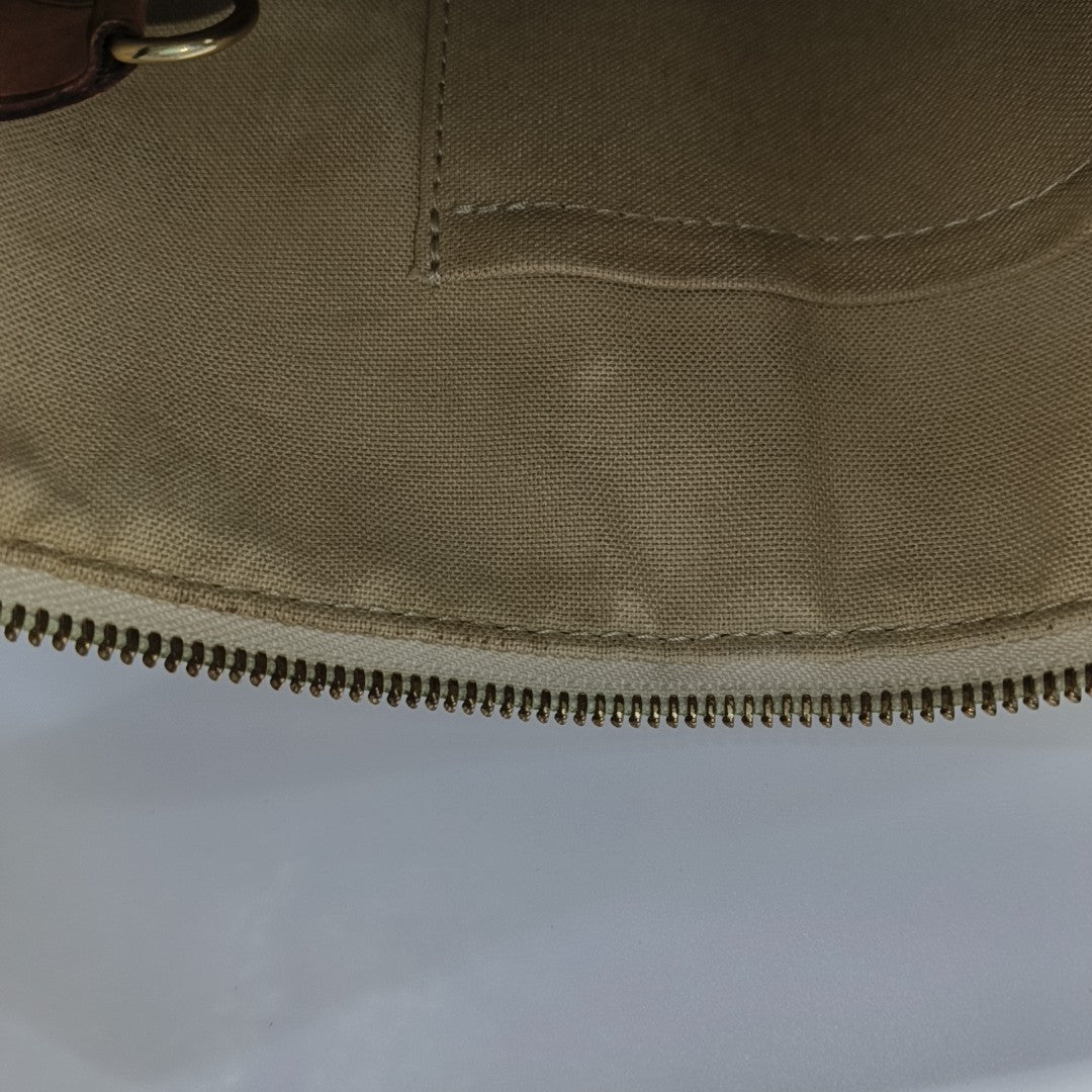 TOTALLY Damier Azur Coated Canvas White
