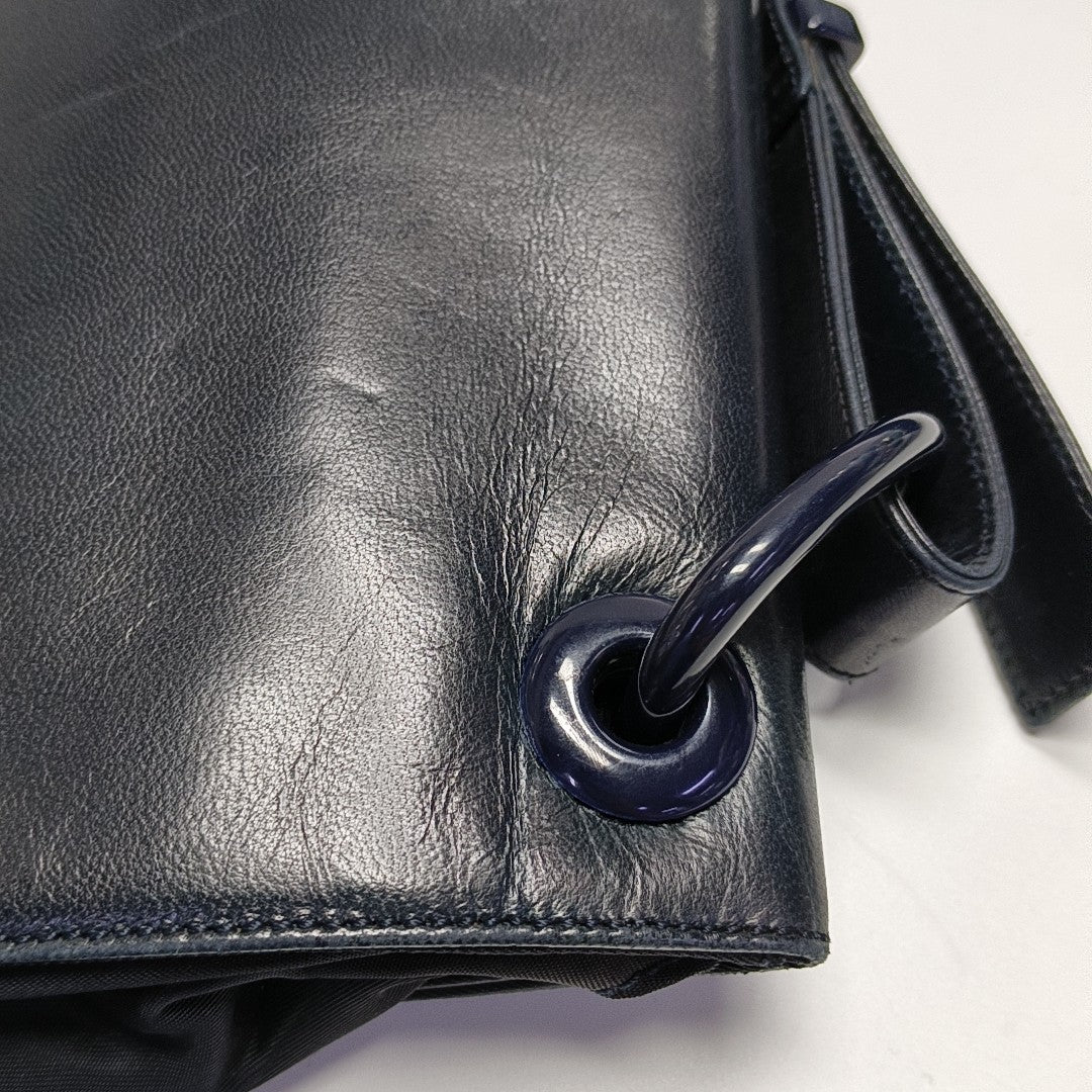 Calfskin Shoulder Bag Black