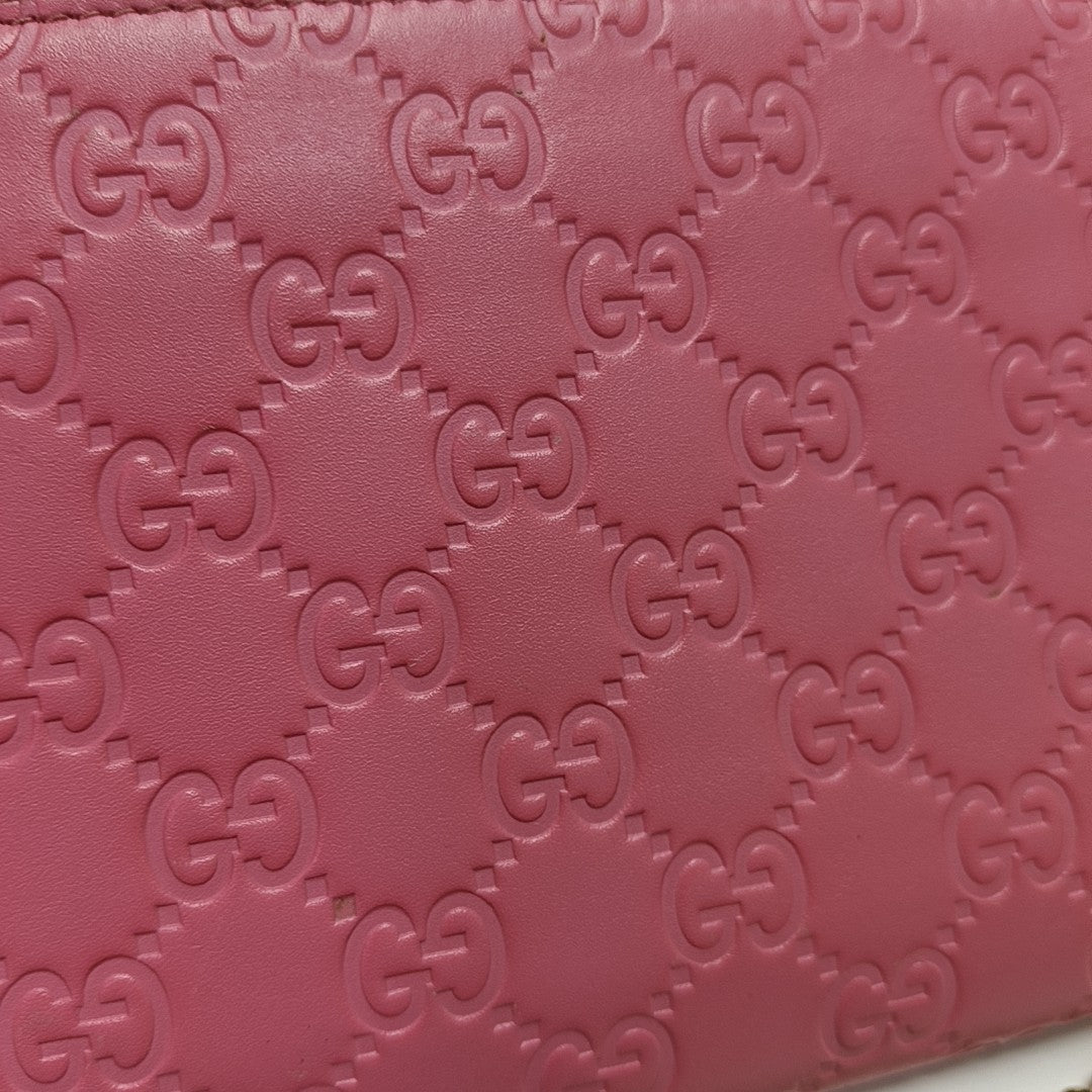 Monogram Calfskin Top Handle Bag Pink