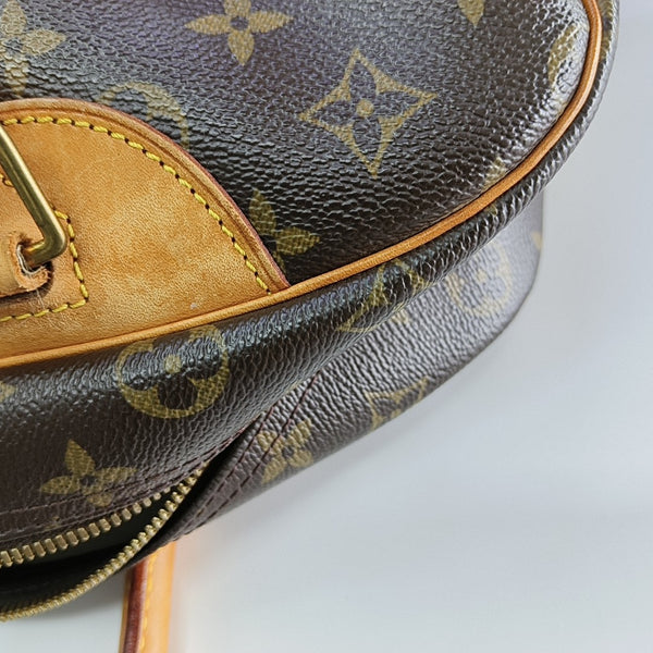 DEAUVILLE GM Monogram Coated Canvas Brown