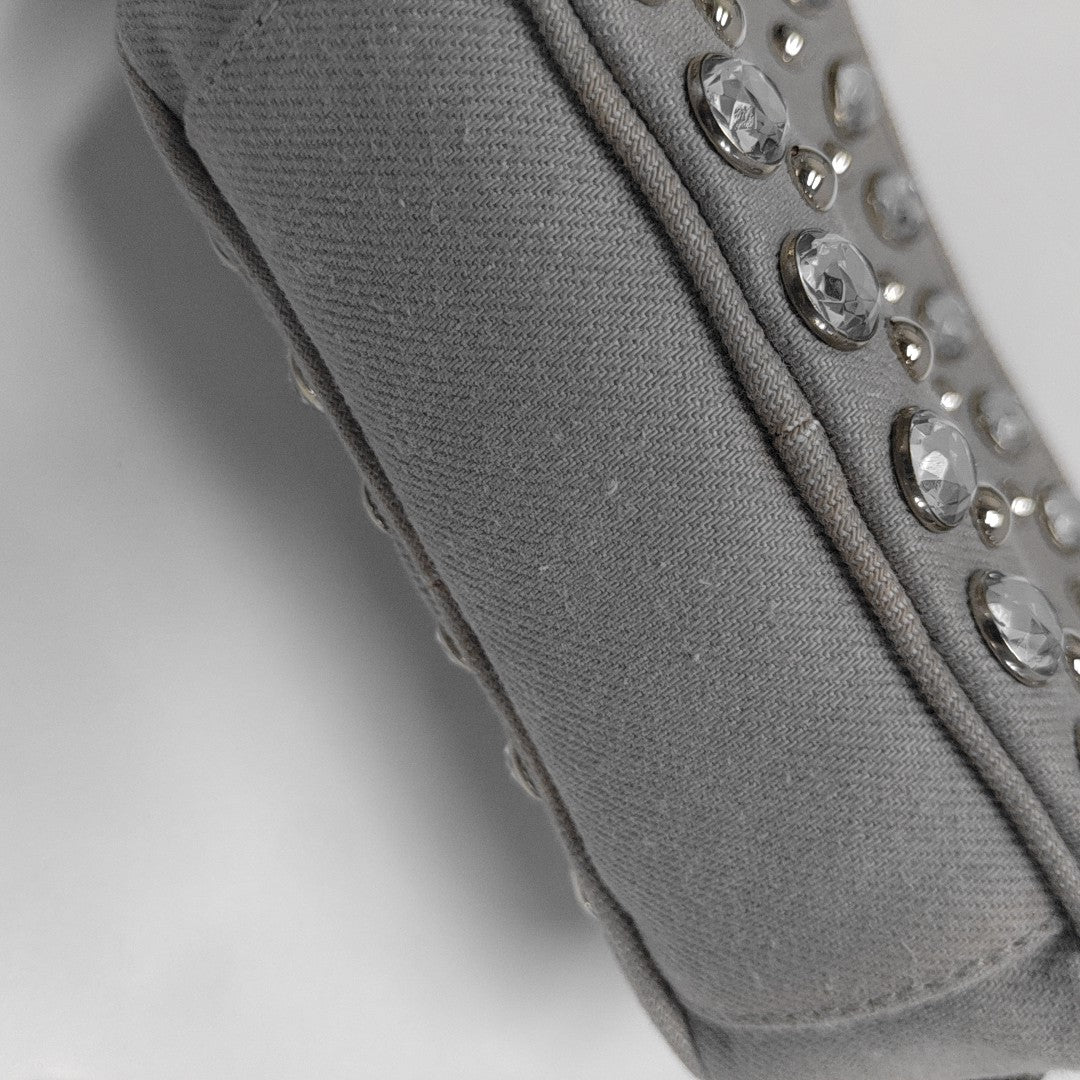Canvas Shoulder Bag Gray