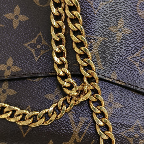 PASSY Monogram Coated Canvas Brown