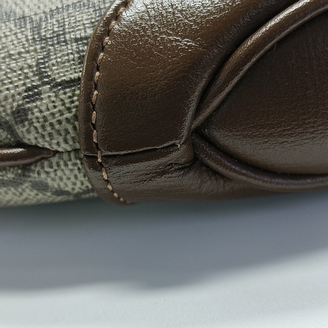 Jackie 1961 Mini Monogram Coated Canvas Beige