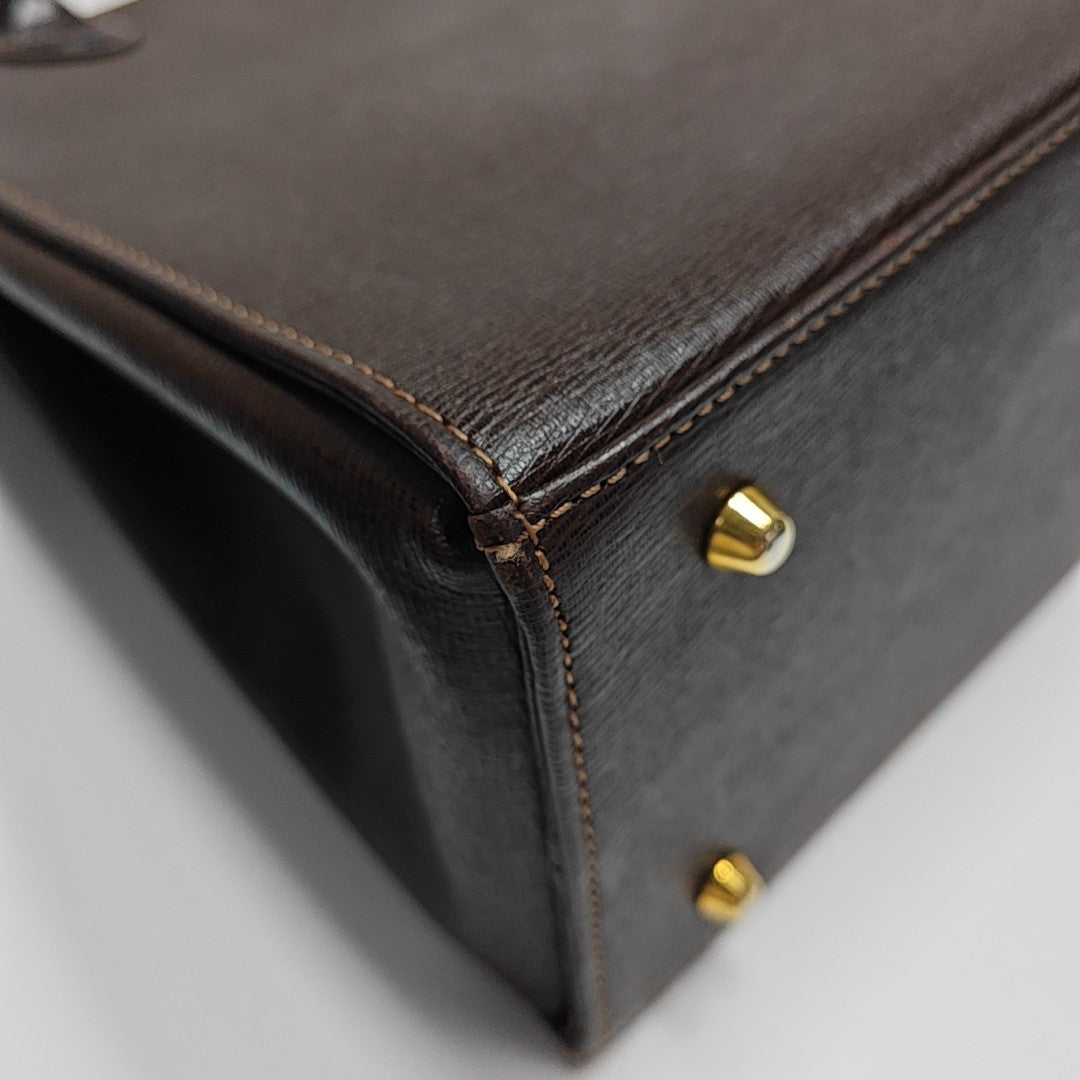 Calfskin Tote Bag Brown