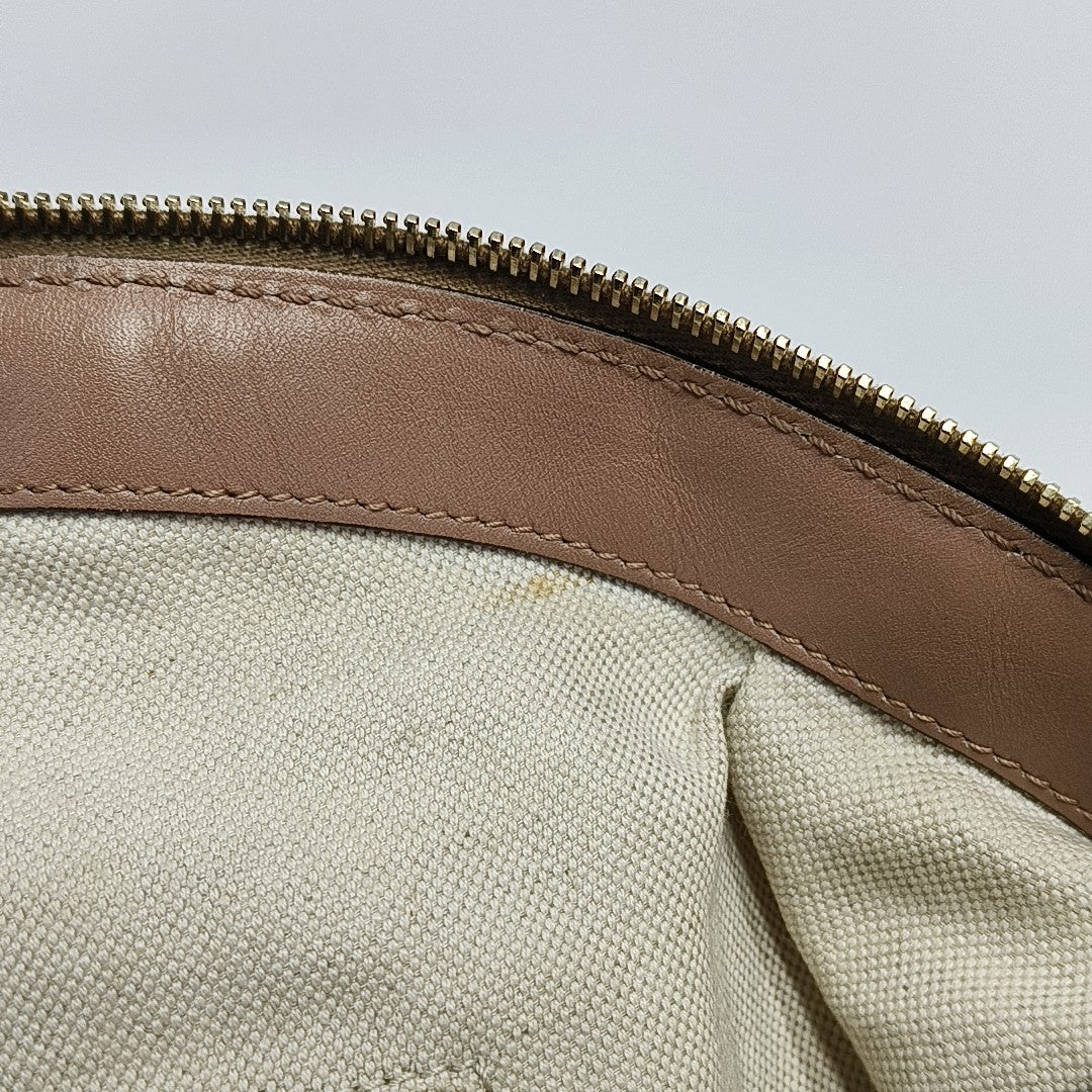 Sukey Quilted Canvas Beige