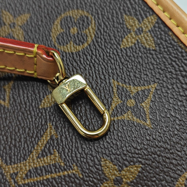 DIANE Nano Monogram Coated Canvas Brown