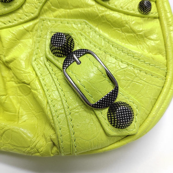Le Cagole Mini Calfskin Green